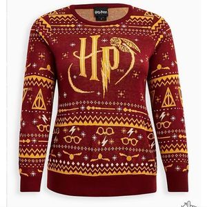 NWT Harry Potter Torrid Knit pull over sweater